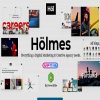 Holmes Digital Agency Theme GPL Free Download