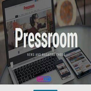 Pressroom News and Magazine WP Theme GPL Free
