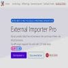 External Importer Pro WP Plugin GPL Free