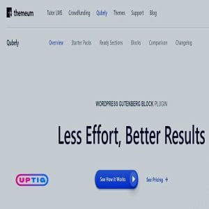 Qubely Pro Plugin GPL Free Download