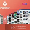 Publisher Newspaper Magazine AMP GPL Free