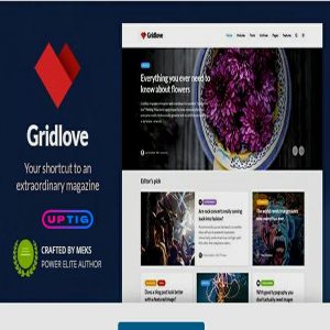 Gridlove WP Theme GPL Free Download
